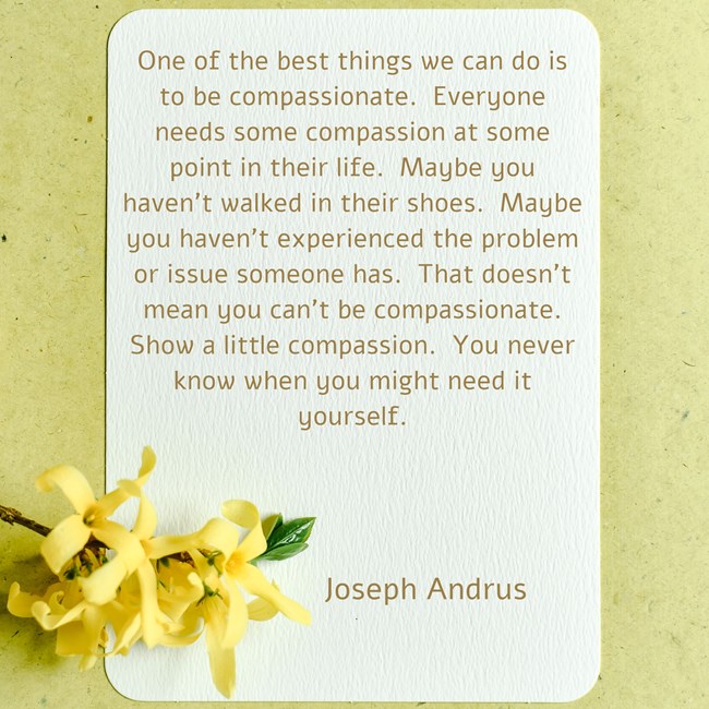 Have Compassion