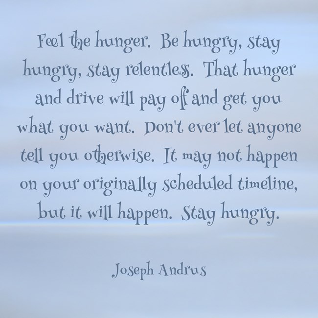 Keep The Hunger Alive